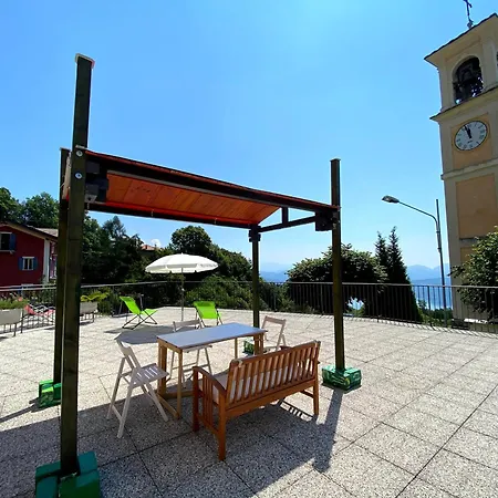 Casa Al Campanile Terrace, Leonardoshome Apartamento Trarego