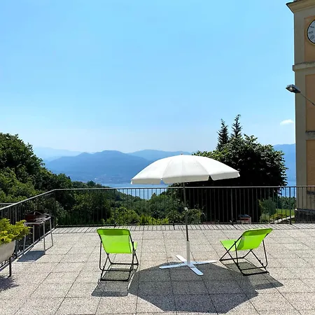 Casa Al Campanile Terrace, Leonardoshome Apartamento Trarego