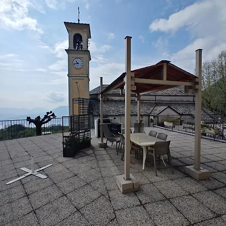 Casa Al Campanile Terrace, Leonardoshome Trarego