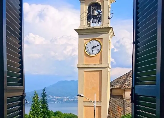 شقة Casa Al Campanile Terrace, Leonardoshome Trarego